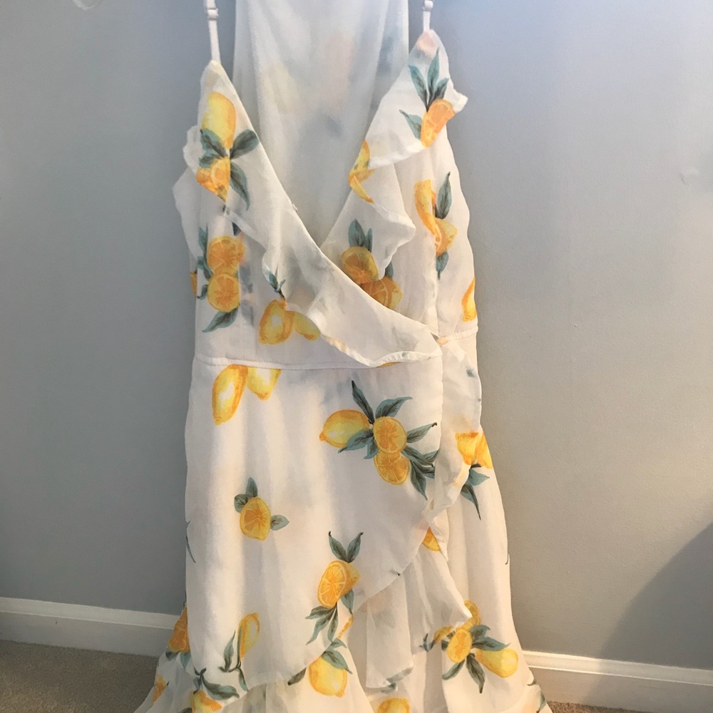 Summery lemon dress